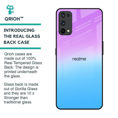 Unicorn Pattern Glass Case for Realme 7 Pro