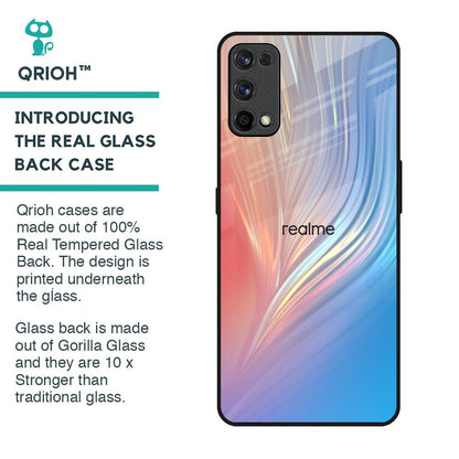 Mystic Aurora Glass Case for Realme 7 Pro