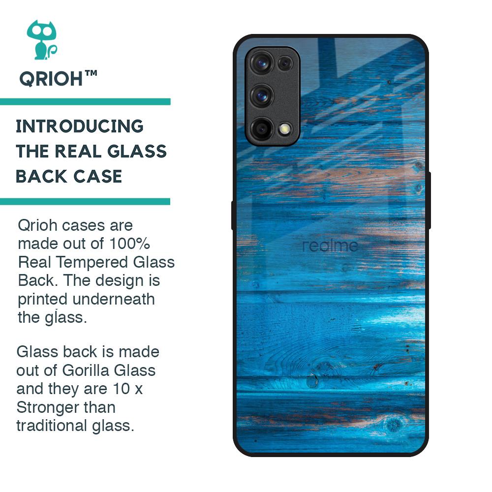 Patina Finish Glass case for Realme 7 Pro