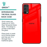 Blood Red Glass Case for Realme 7 Pro