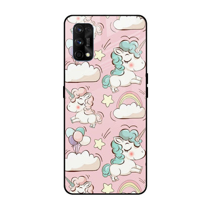 Balloon Unicorn Realme 7 Pro Glass Cases & Covers Online