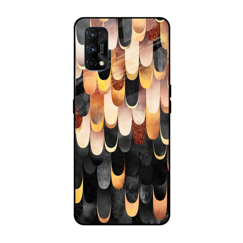 Bronze Abstract Realme 7 Pro Glass Cases & Covers Online