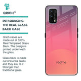 Sunset Orange Glass Case for Realme 7 Pro