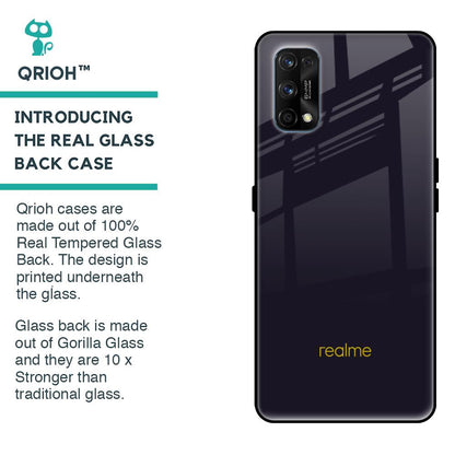 Deadlock Black Glass Case For Realme 7 Pro