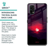 Morning Red Sky Glass Case For Realme 7 Pro