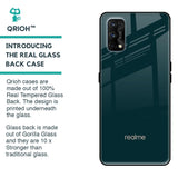 Hunter Green Glass Case For Realme 7 Pro