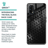 Dark Abstract Pattern Glass Case For Realme 7 Pro