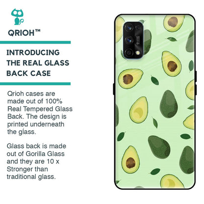 Avocado Green Glass Case For Realme 7 Pro