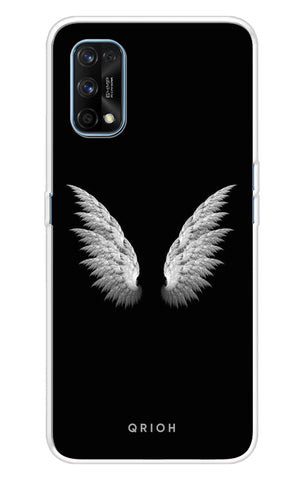 White Angel Wings Realme 7 Pro Back Cover