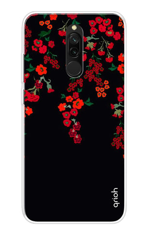 Floral Deco Redmi 8 Back Cover
