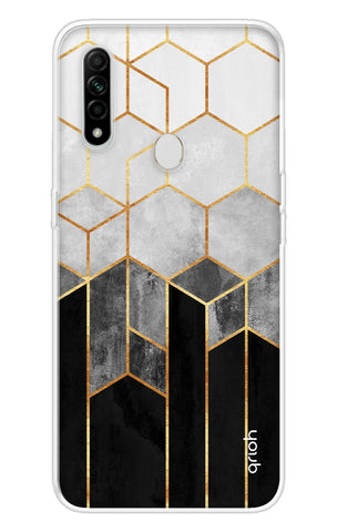 Hexagonal Pattern Oppo A31 Back Cover