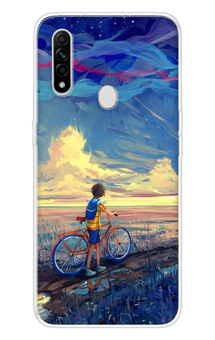 Riding Bicycle to Dreamland Oppo A31 Back Cover