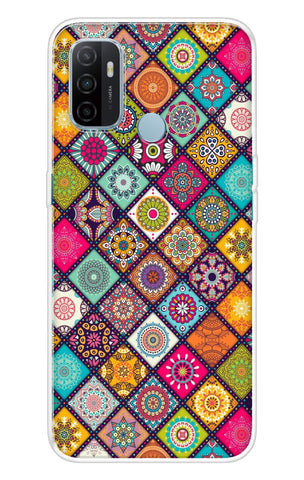 Multicolor Mandala Oppo A53 Back Cover