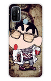 Nerdy Shinchan Oppo A53 Back Cover