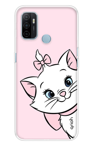 Cute Kitty Oppo A53 Back Cover