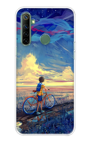 Riding Bicycle to Dreamland Realme 6i Back Cover