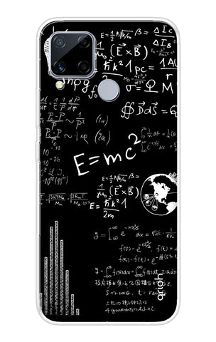 Equation Doodle Realme C15 Back Cover