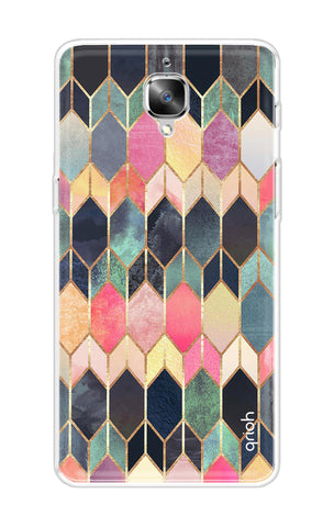 Shimmery Pattern OnePlus 3 Back Cover