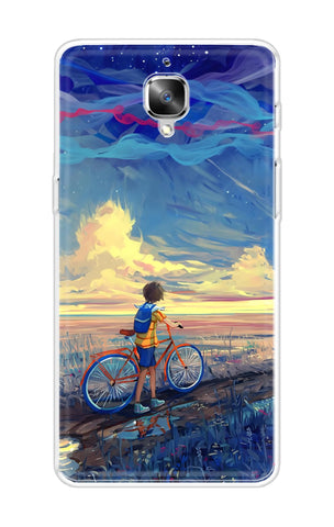 Riding Bicycle to Dreamland OnePlus 3 Back Cover
