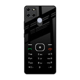 Classic Keypad Pattern Realme C12 Glass Back Cover Online