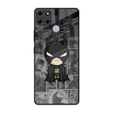Cartoon Art Realme C12 Glass Back Cover Online