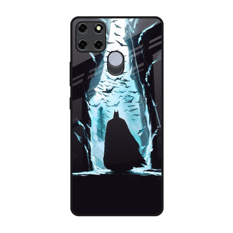 Dark Man In Cave Realme C12 Glass Back Cover Online
