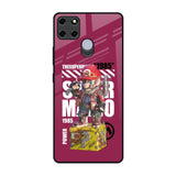 Gangster Hero Realme C12 Glass Back Cover Online