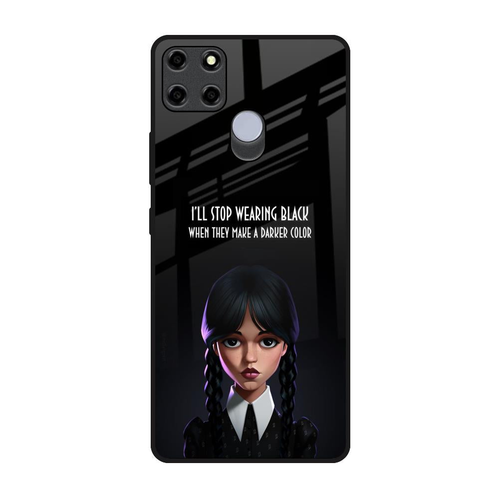 Aesthetic Digital Art Realme C12 Glass Back Cover Online