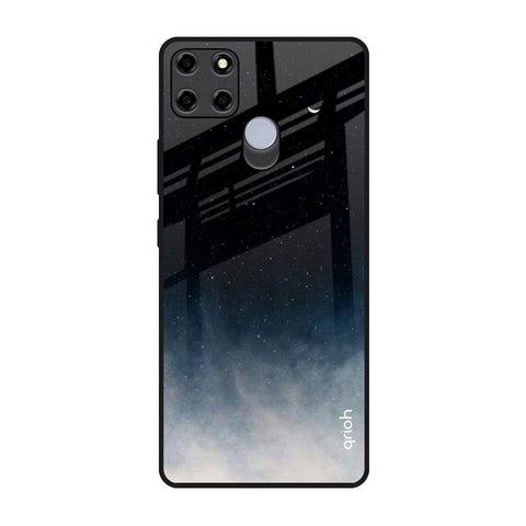 Black Aura Realme C12 Glass Back Cover Online