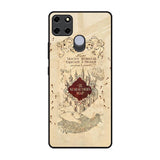 Magical Map Realme C12 Glass Back Cover Online