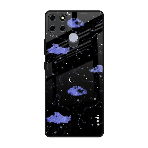 Constellations Realme C12 Glass Back Cover Online