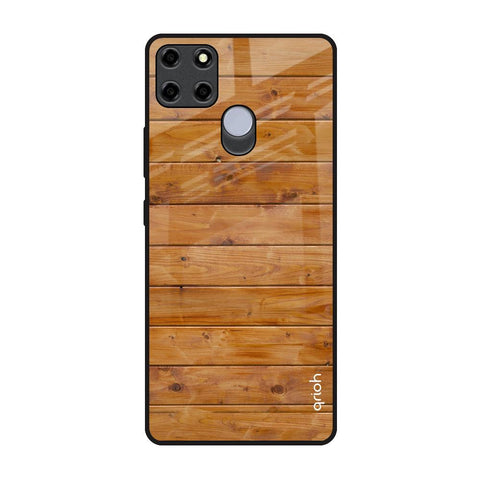Timberwood Realme C12 Glass Back Cover Online