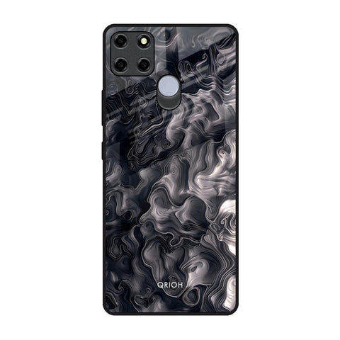 Cryptic Smoke Realme C12 Glass Back Cover Online