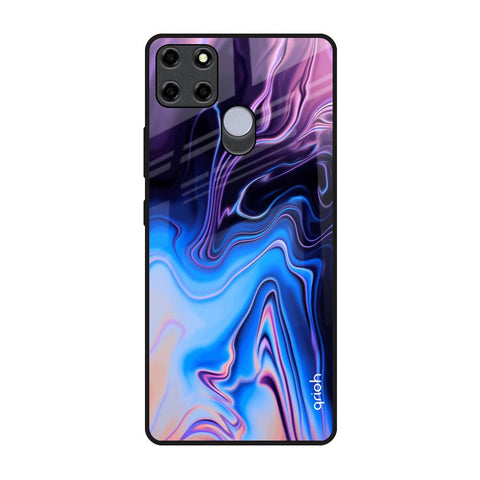 Psychic Texture Realme C12 Glass Back Cover Online