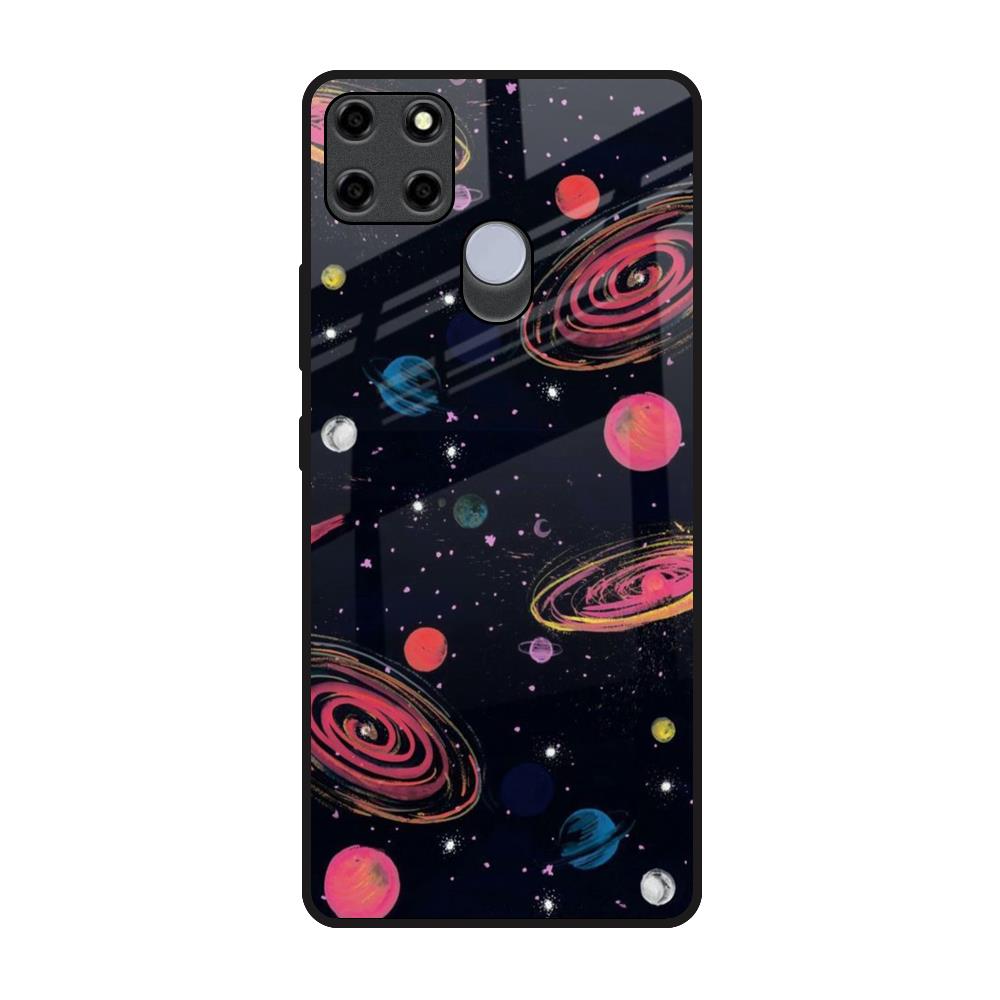 Galaxy In Dream Realme C12 Glass Back Cover Online