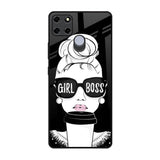 Girl Boss Realme C12 Glass Back Cover Online