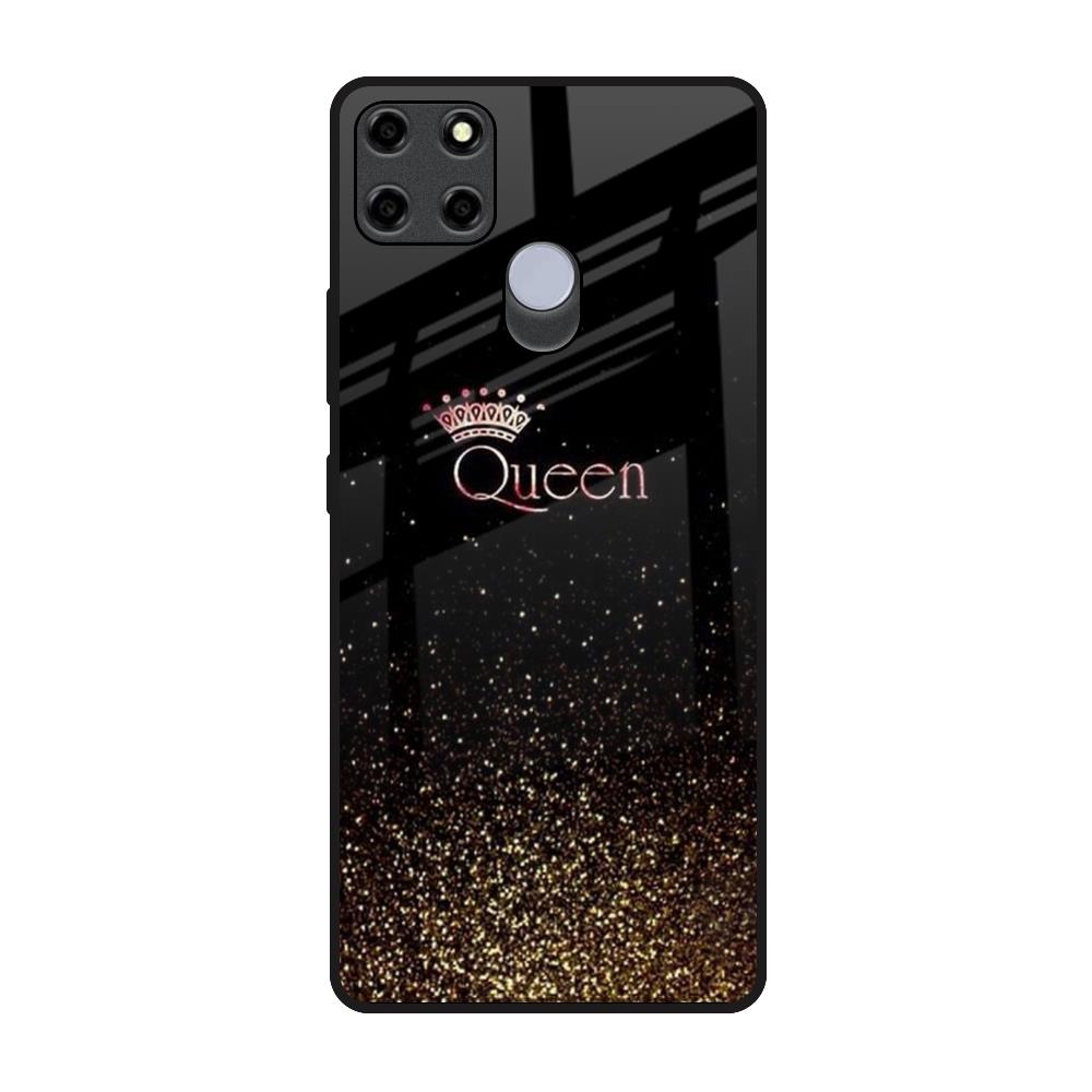 I Am The Queen Realme C12 Glass Back Cover Online