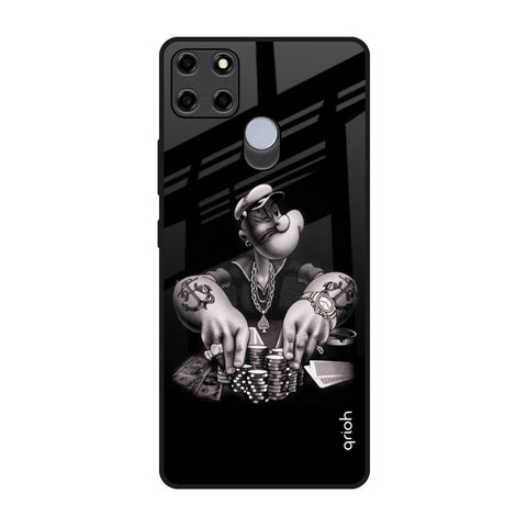 Gambling Problem Realme C12 Glass Back Cover Online
