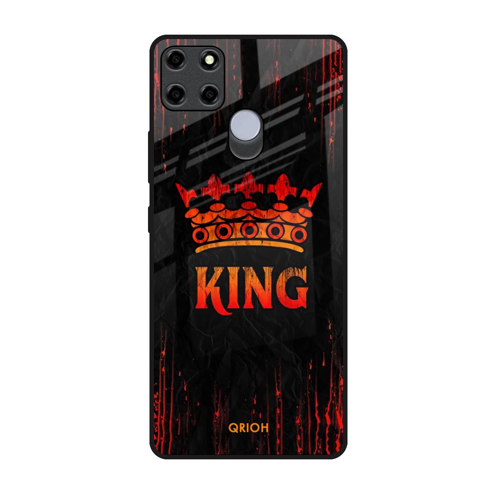 Royal King Realme C12 Glass Back Cover Online