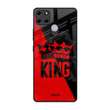 I Am A King Realme C12 Glass Back Cover Online