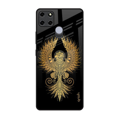 Mythical Phoenix Art Realme C12 Glass Back Cover Online
