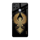 Mythical Phoenix Art Realme C12 Glass Back Cover Online