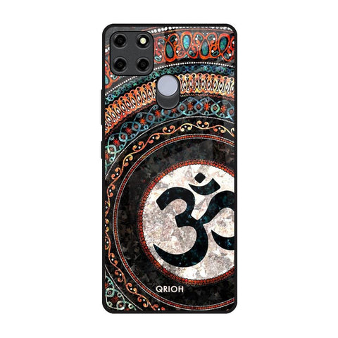 Worship Realme C12 Glass Back Cover Online
