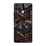 Vector Art Realme C12 Glass Back Cover Online