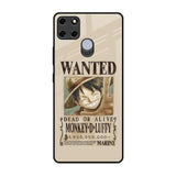 Luffy Wanted Realme C12 Glass Back Cover Online