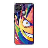 Monkey Wpap Pop Art Realme C12 Glass Back Cover Online