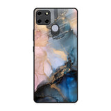 Marble Ink Abstract Realme C12 Glass Back Cover Online