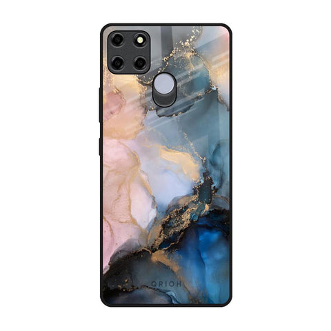 Marble Ink Abstract Realme C12 Glass Back Cover Online