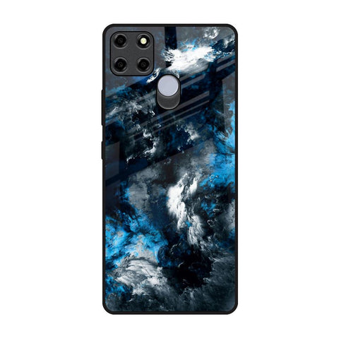 Cloudy Dust Realme C12 Glass Back Cover Online