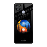 Yin Yang Balance Realme C12 Glass Back Cover Online